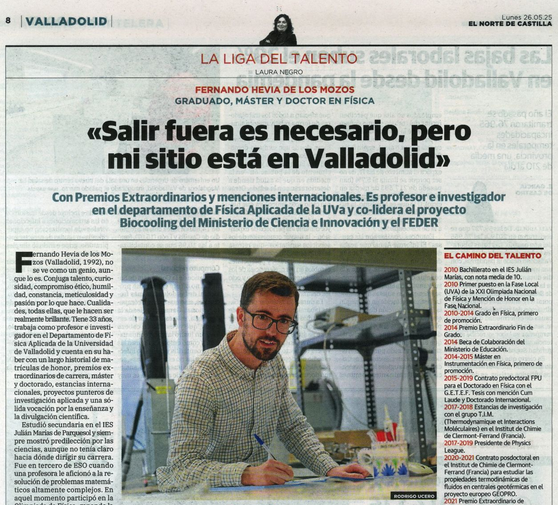 Un violinista y físico experto en Termodinámica